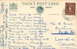 Reverse Sides of Postcards