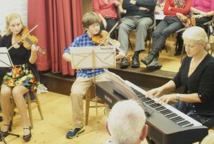 Christy McDougall, Jack Highley with Jo-r