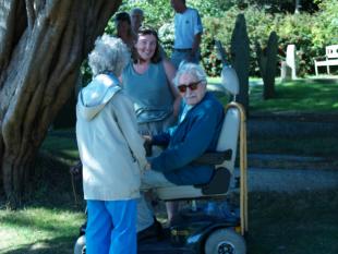 George Grimshaw, Natalie Hilton, George's Carer-r
