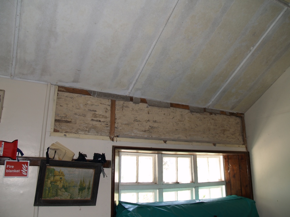 *Window on south wall of kitchen-r